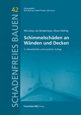 Oster / Ruhnau / Bredemeyer |  Schimmelschäden an Wänden und Decken | Buch |  Sack Fachmedien