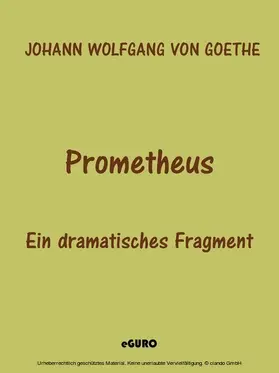 Goethe |  Prometheus | eBook | Sack Fachmedien