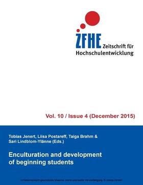Jenert / Postareff / Brahm |  Enculturation and development of beginning students | eBook | Sack Fachmedien
