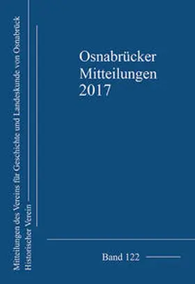 Verein für Geschichte und Landeskunde von Osnabrück |  Osnabrücker Mitteilungen | Buch |  Sack Fachmedien