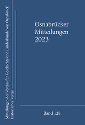 Verein für Geschichte und Landeskunde von Osnabrück |  Osnabrücker Mitteilungen | Buch |  Sack Fachmedien