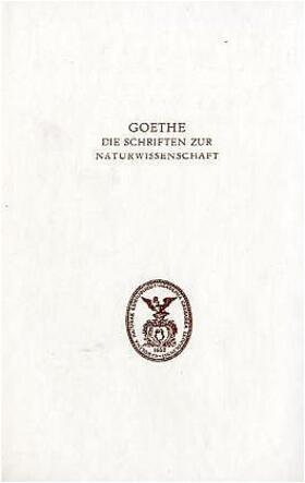Goethe / Wolf / Kuhn |  Erste Abteilung: Texte. Band 4. Zur Farbenlehre. Widmung, Vorwort und Didaktischer Teil | Buch |  Sack Fachmedien