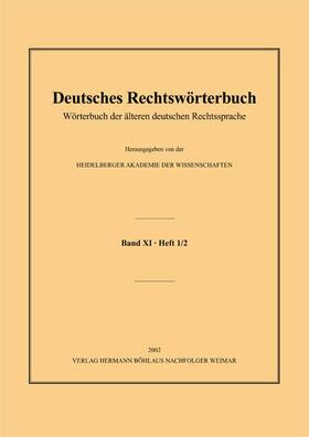  Deutsches Rechtswörterbuch | Buch |  Sack Fachmedien