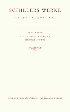 Oellers |  Schillers Werke. Nationalausgabe | Buch |  Sack Fachmedien