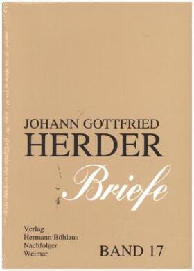 Johann Gottfried Herder. Briefe. | Buch | 978-3-7400-1266-3 | sack.de