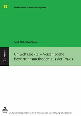 Meß / Wörner |  Umweltaspekte - Verschiedene Bewertungsmethoden aus der Praxis (E-Book, PDF) | eBook | Sack Fachmedien