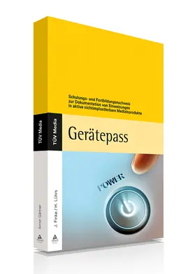 Finke / Lührs |  Gerätepass | Buch |  Sack Fachmedien