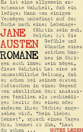 Austen |  Jane Austen - Romane | eBook | Sack Fachmedien