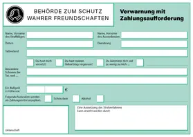  Denkzettel – das Knöllchen für deine Freunde | Sonstiges |  Sack Fachmedien