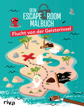 Hegemann |  Dein Escape-Room-Malbuch - Flucht von der Geisterinsel | Buch |  Sack Fachmedien