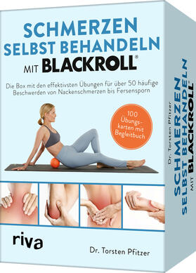 Pfitzer |  Schmerzen selbst behandeln mit BLACKROLL® - Kartenset | Sonstiges |  Sack Fachmedien