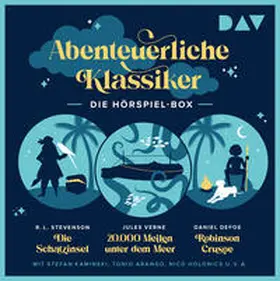 Verne / Stevenson / Defoe |  Abenteuerliche Klassiker - Die Hörspiel-Box. Die Schatzinsel, 20.000 Meilen unter dem Meer, Robinson Crusoe | Sonstiges |  Sack Fachmedien