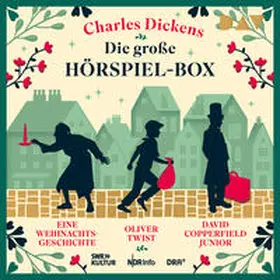 Dickens |  Die große Hörspiel-Box - Eine Weihnachtsgeschichte, Oliver Twist, David Copperfield Junior | Sonstiges |  Sack Fachmedien