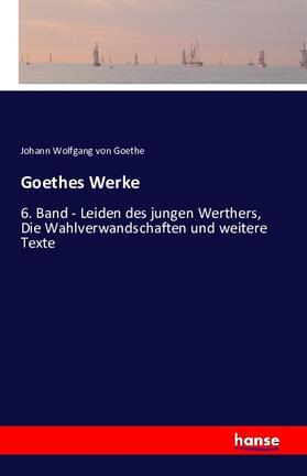 Goethe |  Goethes Werke | Buch |  Sack Fachmedien