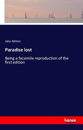Milton |  Paradise lost | Buch |  Sack Fachmedien