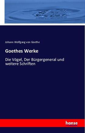 Goethe |  Goethes Werke | Buch |  Sack Fachmedien