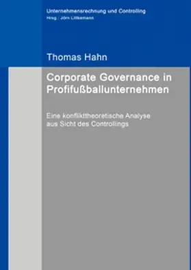 Hahn |  Corporate Governance in Profifußballunternehmen | Buch |  Sack Fachmedien