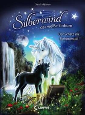 Grimm / Loewe Erstes Selberlesen |  Silberwind, das weiße Einhorn (Band 8) - Der Schatz im Einhornwald | Buch |  Sack Fachmedien
