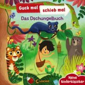 Loewe Meine allerersten Bücher |  Guck mal, schieb mal! Meine Kinderklassiker - Das Dschungelbuch | Buch |  Sack Fachmedien