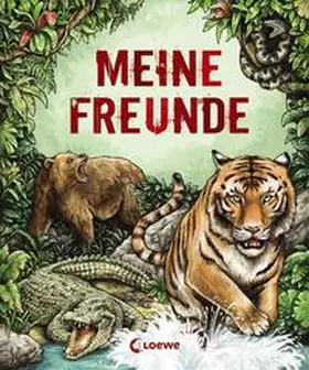 Loewe Eintragbücher | Meine Freunde (Wilde Tiere) | Buch | 978-3-7432-0306-8 | sack.de