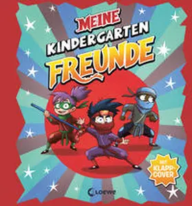 Loewe Eintragbücher |  Meine Kindergarten-Freunde (Ninjas) | Buch |  Sack Fachmedien