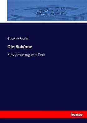 Puccini |  Die Bohème | Buch |  Sack Fachmedien