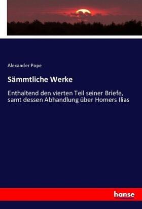 Pope |  Sämmtliche Werke | Buch |  Sack Fachmedien