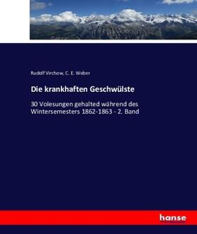 Virchow / Weber |  Die krankhaften Geschwülste | Buch |  Sack Fachmedien