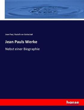 Paul / Gottschall |  Jean Pauls Werke | Buch |  Sack Fachmedien