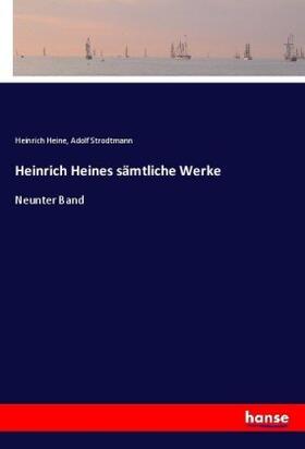 Heine / Strodtmann |  Heinrich Heines sämtliche Werke | Buch |  Sack Fachmedien