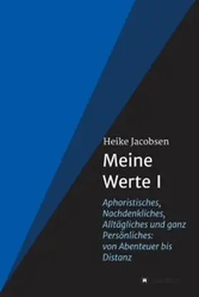 Jacobsen | Meine Werte I | E-Book | sack.de