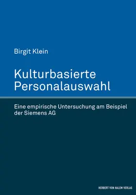 Klein | Kulturbasierte Personalauswahl | E-Book | sack.de