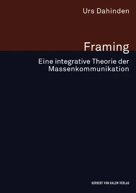 Dahinden |  Framing | eBook | Sack Fachmedien