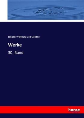 Goethe |  Werke | Buch |  Sack Fachmedien