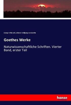 Witkowski / Goethe |  Goethes Werke | Buch |  Sack Fachmedien