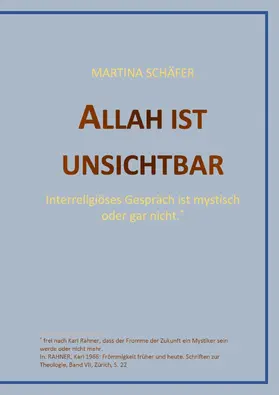 Schäfer |  Allah ist unsichtbar | eBook | Sack Fachmedien