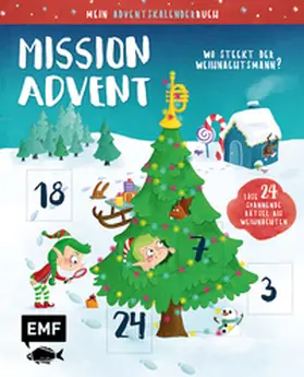  Mein Adventskalender-Buch: Mission Advent - Wo steckt der Weihnachtsmann? | Buch |  Sack Fachmedien