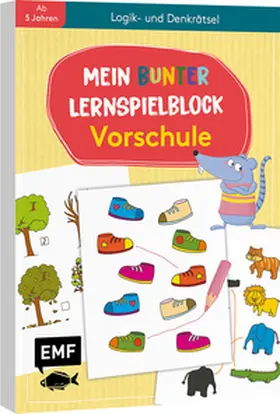  Mein bunter Lernspielblock - Vorschule: Logik- und Denkrätsel | Buch |  Sack Fachmedien