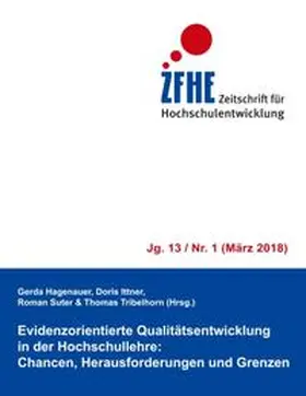 Hagenauer / Ittner / Suter |  Evidenzorientierte Qualitätsentwicklung in der Hochschullehre | Buch |  Sack Fachmedien