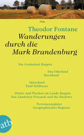 Fontane / Erler / Mingau |  Wanderungen durch die Mark Brandenburg | Buch |  Sack Fachmedien