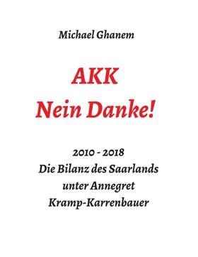 Ghanem |  AKK - Nein Danke! | Buch |  Sack Fachmedien