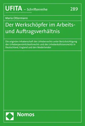 Ottermann |  Der Werkschöpfer im Arbeits- und Auftragsverhältnis | eBook | Sack Fachmedien