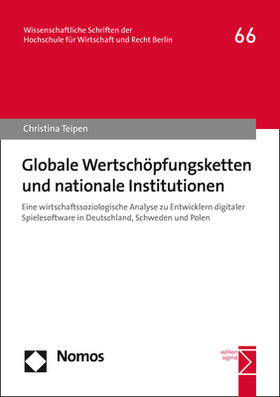 Teipen |  Globale Wertschöpfungsketten und nationale Institutionen | eBook | Sack Fachmedien