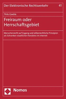 Goeble |  Freiraum oder Herrschaftsgebiet | eBook | Sack Fachmedien