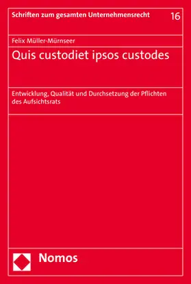 Müller-Mürnseer | Quis custodiet ipsos custodes | E-Book | sack.de