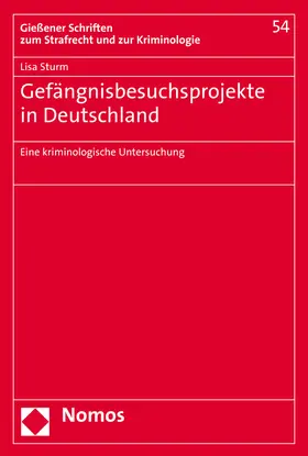 Sturm |  Gefängnisbesuchsprojekte in Deutschland | eBook | Sack Fachmedien