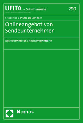 Schulte zu Sundern |  Onlineangebot von Sendeunternehmen | eBook | Sack Fachmedien