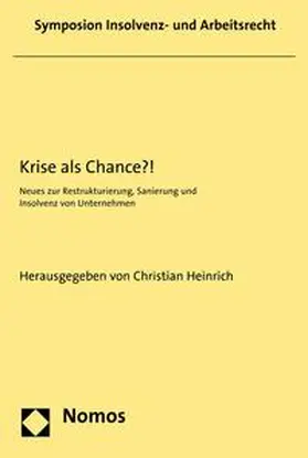 Heinrich |  Krise als Chance?! | eBook | Sack Fachmedien