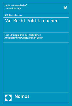 Mazukatow |  Mit Recht Politik machen | eBook | Sack Fachmedien