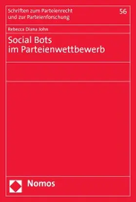 John |  Social Bots im Parteienwettbewerb | eBook | Sack Fachmedien